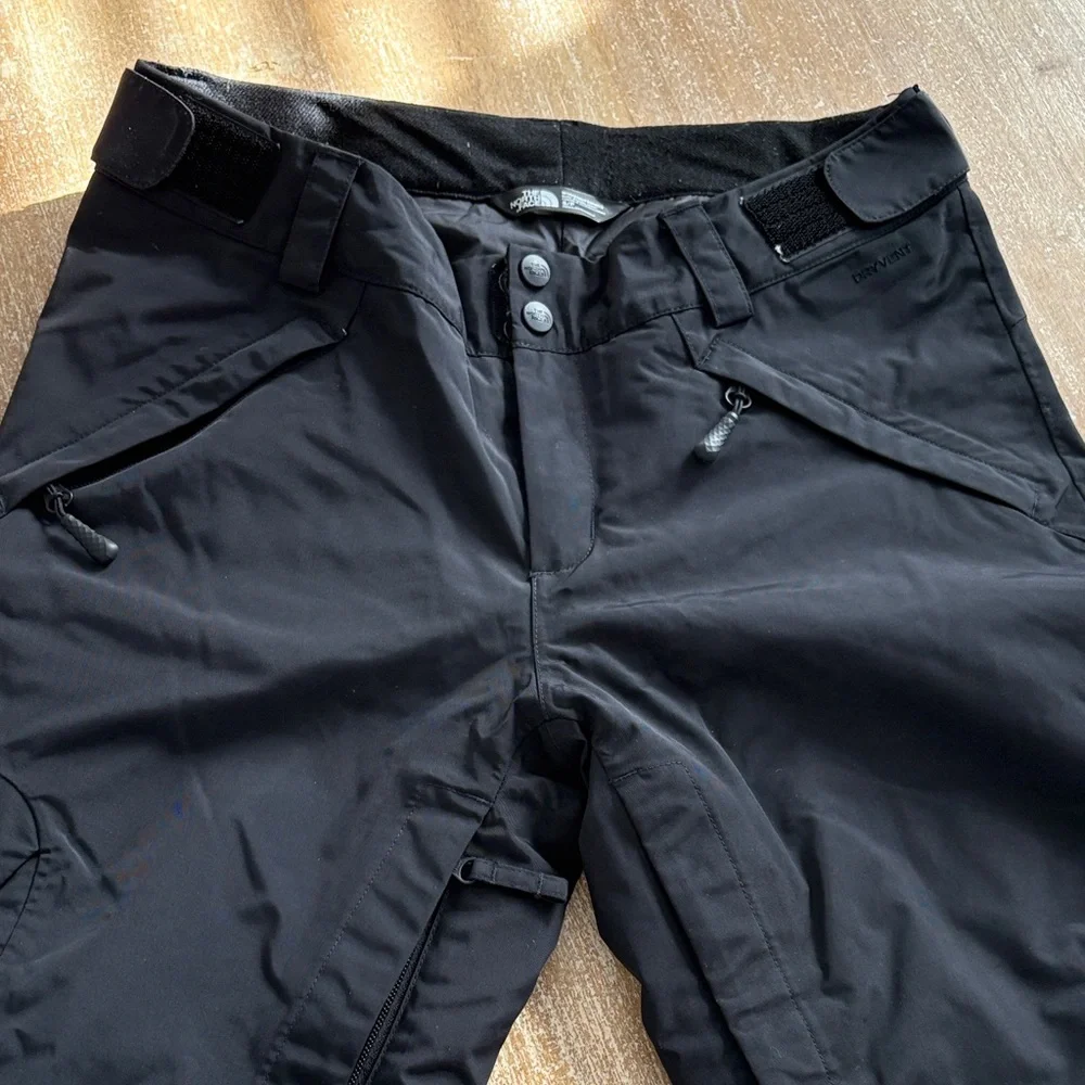 Women’s Black North Face Snow Pants - Picture 1 of 5